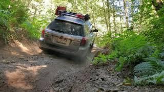 Subaru's Climbing A Little Hill...