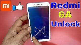 Hard Reset Redmi 6 or mi 6A Pattern Unlock