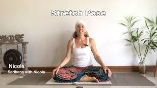 Strengthen Core and generate lots of energy  in 1 minute with Stretch Pose