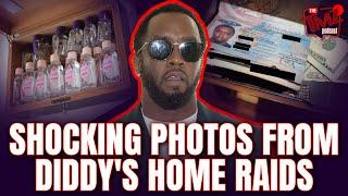 NEW Diddy Home Raid Photos Show What He Was REALLY Hiding l The TMZ Podcast