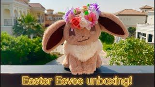 Easter Eevee plush unboxing!