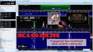 K1GMM Live Stream! Fascinating Observations/Speculations on Propagation!