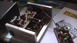 50MHZ New QRP Linear Amp with 2n3553 1.8 Watts TEST - DIY