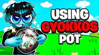 USING "POT" IN DEMON BLADE ROBLOX