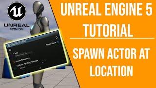 Unreal Engine 5 - How To Spawn Actors/NPC's In Your Level. Beginners Tutorial