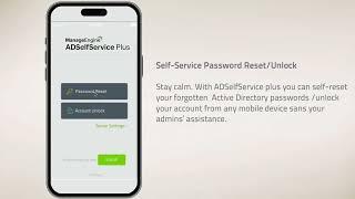 ManageEngine ADSelfService Plus iPhone app for password management