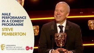 Steve Pemberton Wins Male Performance in a Comedy Programme | BAFTA TV Awards 2019