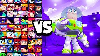 BUZZ LIGHTYEAR vs ALL BRAWLERS! | Brawl Stars