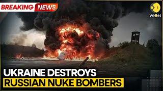 BREAKING: Ukraine Launches Massive Drone Attack On Russia, Targets Airbases and Nuke Bombers | WION