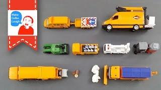 Traffic control trailer Toys Cars for kids with other tomica siku toys