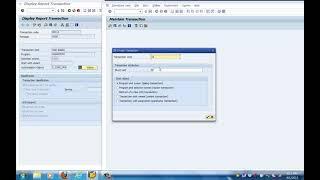 Sap Security   SE93 Custom T Code Creation