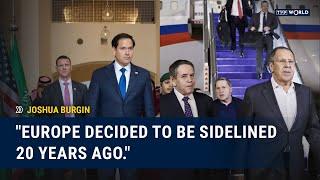 U.S. and Russian officials talk on ending war in Ukraine | Joshua Burgin