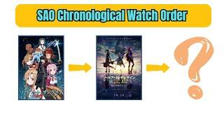 How To Watch Sword Art Online In Chronological Order