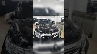 Mitsubishi Pajero Sport. Капот оклеен полиуретановой пленкой Spectoll