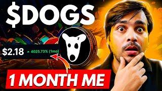 Dogs next 10x meme coin ? | dogs coin price prediction | Elon musk sending dogs coin to the moon ?