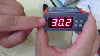 Temperature controller MH1210w (manual with settings)