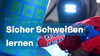  Schweißen lernen. Virtuelles Schweißen mit Augmented Reality.