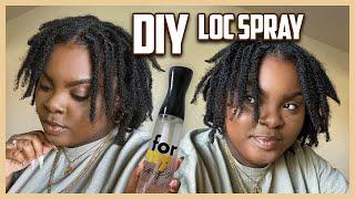 DIY Daily Moisturizing Loc Spray Tutorial