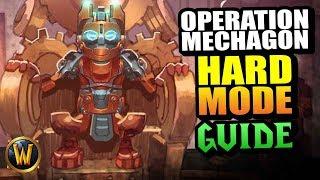 Operation: Mechagon --HARDMODE-- Guide // World of Warcraft