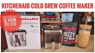 KitchenAid Cold Brew Coffee Maker Review & How To Make Iced Coffee