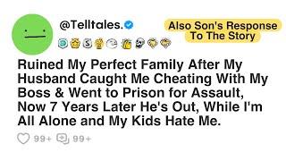 Ruined My Perfect Family After My Husband Caught Me Cheating With My Boss & Went to Prison for...