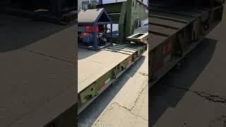 TITAN 2023 New 4 Axle 80 Ton Detachable Gooseneck Lowbed Trailer for Sale Price