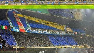 Curva Nord Milano Tifo / Inter Milano vs Porto 22.02.2023 Champions League.