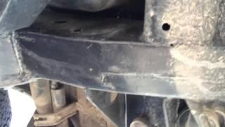 Rear frame repair 2001 Land Rover Discovery 2