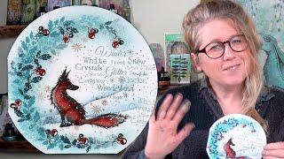 A Christmas Fox - A Lavinia Stamps Tutorial