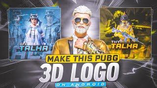 How To Make Pubg\Bgmi 3D Logo On Android | Pubg\Bgmi 3D Logo Tutorial On Picsart 2023