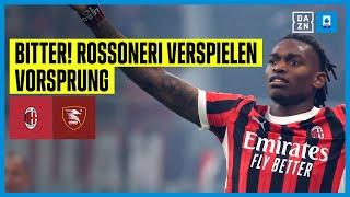 Torehagel in Mailand! Rossoneri verspielen Führung: AC Milan - Salernitana | Serie A | DAZN