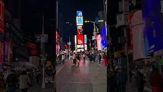 Times Square NYC Night Walking Tour #shorts #walkingtour #travel #pov #nyc #newyork #timessquare