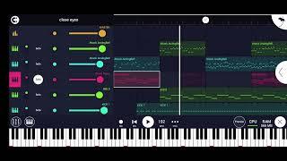 DVRST - Close eyes remake in fl studio mobile @DVRSTBEATS