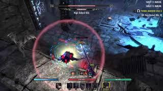 ESO:Banished Cells II Normal Last boss fight. High Kinlord Rilis