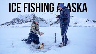 Remote Alaska FIRST ICE Fishing | Traveling 3,000 Miles to Catch GIANT Fish!