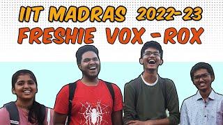 FRESHIE VOX ROX 2022 | IIT MADRAS