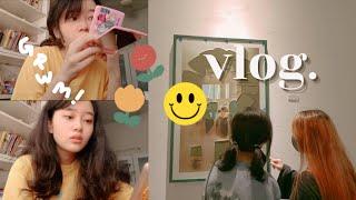 Vlog | grwm  visiting an art gallery with friends | Kuala Lumpur | MidValley ArtGallery Exhibition