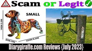 DiaryGiraffe Reviews (July 2023) Is Diarygiraffe.com Scam Or Legit? Scam Advisor Report