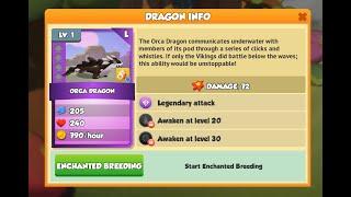 #DML How to breed Orca & Rhino Dragon - Dragon Mania Legends