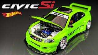 Clean Honda Civic Si Hot Wheels Custom