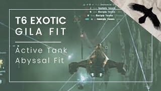 T6 Exotic Abyss Gila Fit | Active Tank | EVE Online