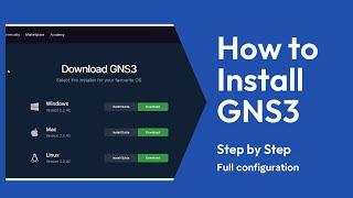 GNS3 Installation in Windows 10 | Easy Steps #gns3 #ccnp