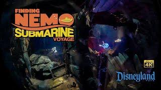 Finding Nemo Submarine Voyage On Ride Low Light 4K POV Disneyland 2022 08 15