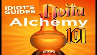 Alchemy School,,, Noita Potions/Sacks Mixing Benefits And Oddities! || Noita