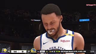 NBA GOLDEN STATE WARRIORS  vs INDIANA PACERS  GAMEPLAY PS5 UHD