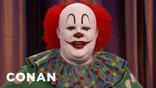 Butterscotch The Clown Isn’t Happy With "IT" | CONAN on TBS