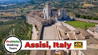 Assisi, Italy Walking Tour - 4K60fps with Captions!
