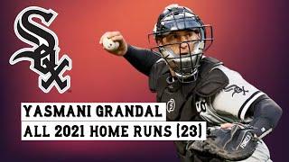 Yasmani Grandal (#24) All 23 Home Runs of the 2021 MLB Season