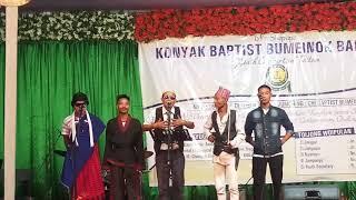 Nahpoh Konyak Group Comedy at Youth Convention- Chi Village,Mon Nagaland 2018. # Nangtan_Village