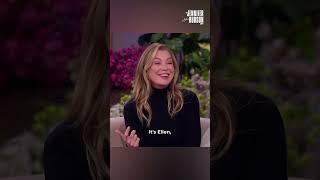 Ellen Pompeo’s emotional reaction to the “Jennifer Hudson Show” Spirit Tunnel